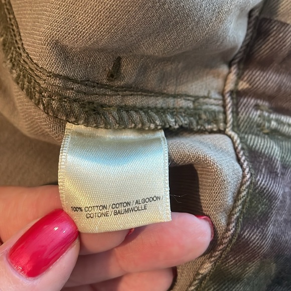 Anthropologie Pilcro Camo Denim Jacket - Picture 9 of 10